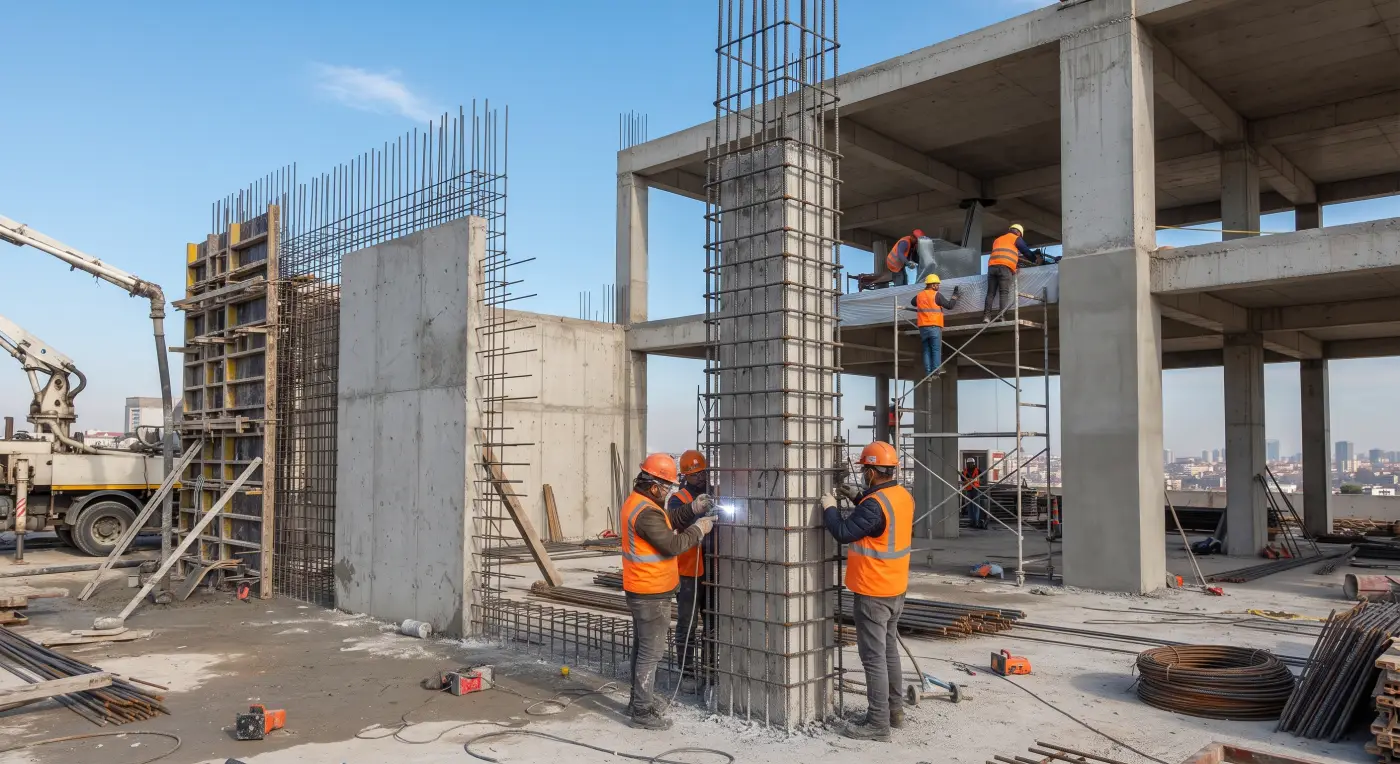 Betonarme Güçlendirme, Mantolama & Perde Entegrasyonu